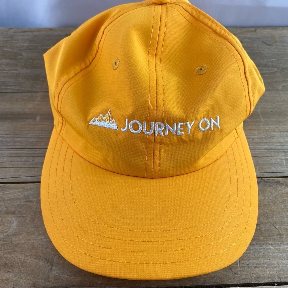 New Frontier yellow trucker style hat